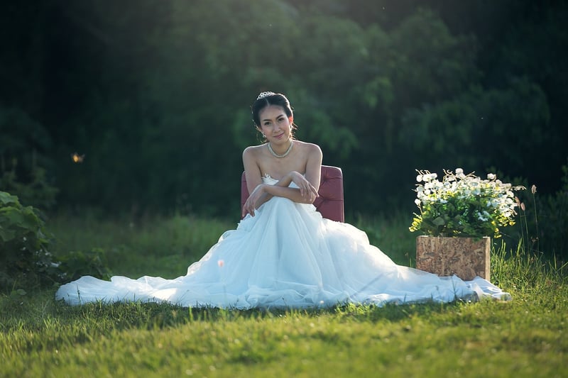Boho Chic Wedding Dress